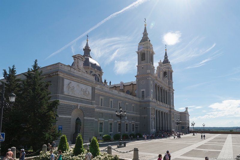 20160606_173320 D4S.jpg - Almudena Cathedral, Madrid  (Built late 1900s, it is the main cathedral of Madrid,  One was never built when the capital was shifted from Toledo in the 1500s)